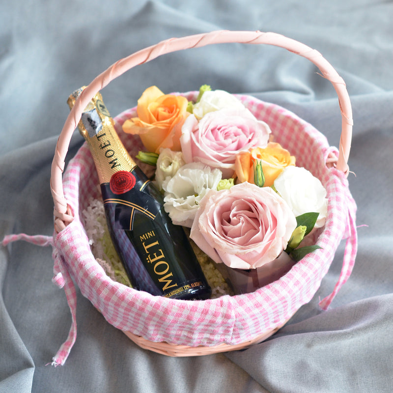 Simple Love Flower Basket