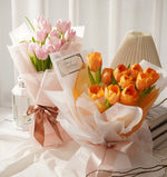 Cheerful Love Bouquet (Pink Tulips)