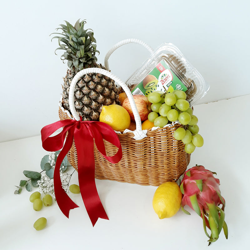 Valentina Fruits & Flower Basket