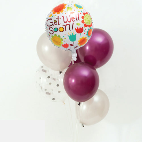 Get Well Soon Helium Balloon