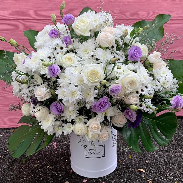 Peacefully Condolence Flower Box